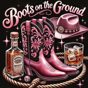 Pink Western Cowboy Boots